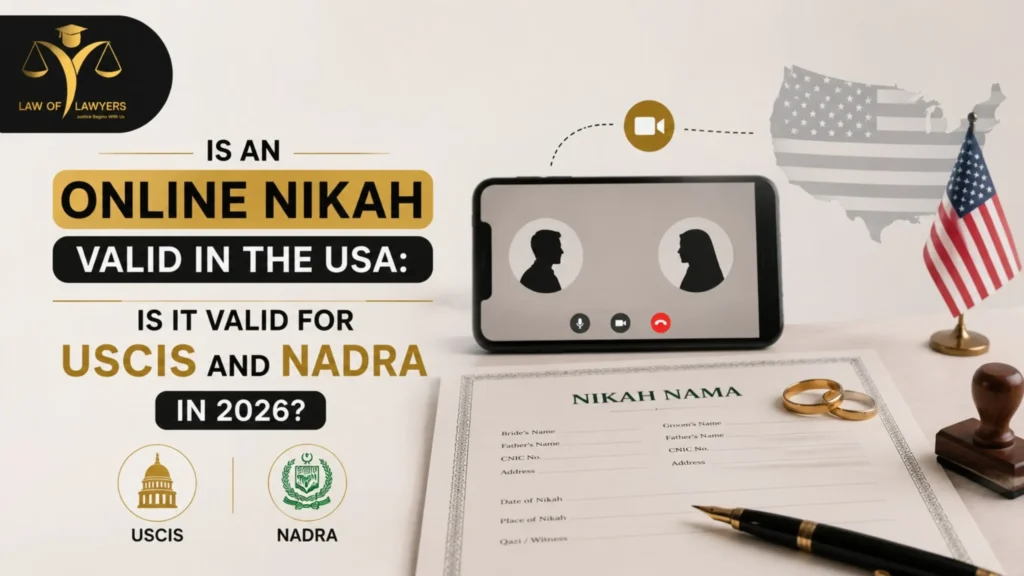 Is An Online Nikah Valid in The USA: Is It Valid for USCIS and NADRA in 2026?