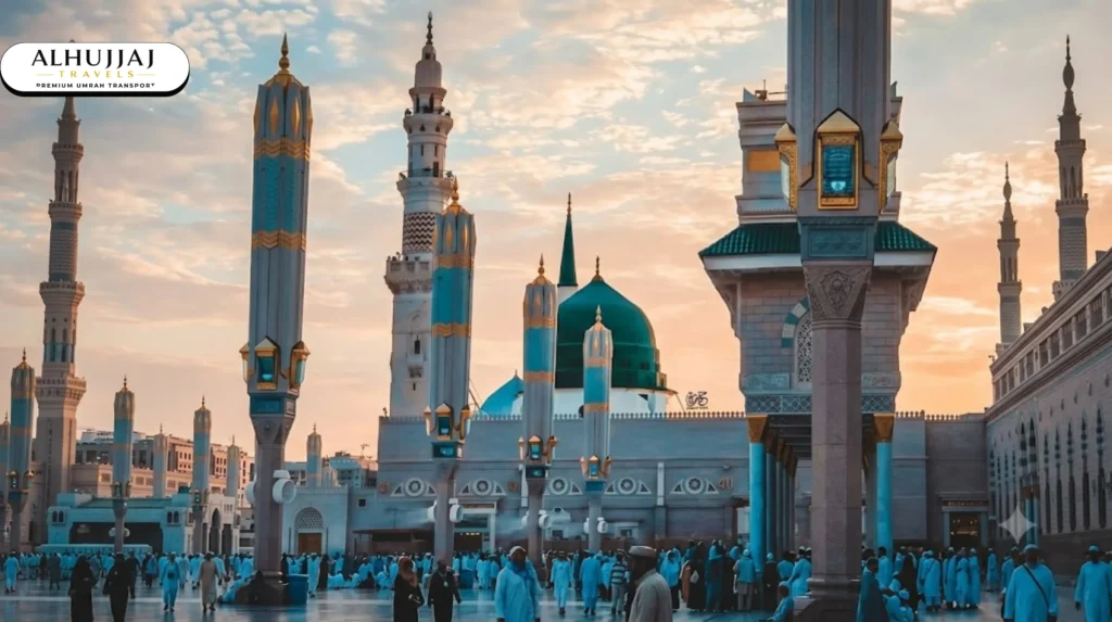 Al-Masjid an-Nabawi is home to the honored Rawdah and the final resting place of Prophet Muhammad (PBUH)