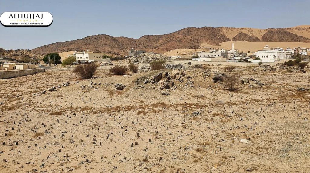 Historical plain of Medan-e-Badr, site of the decisive early Islamic battle near Madinah