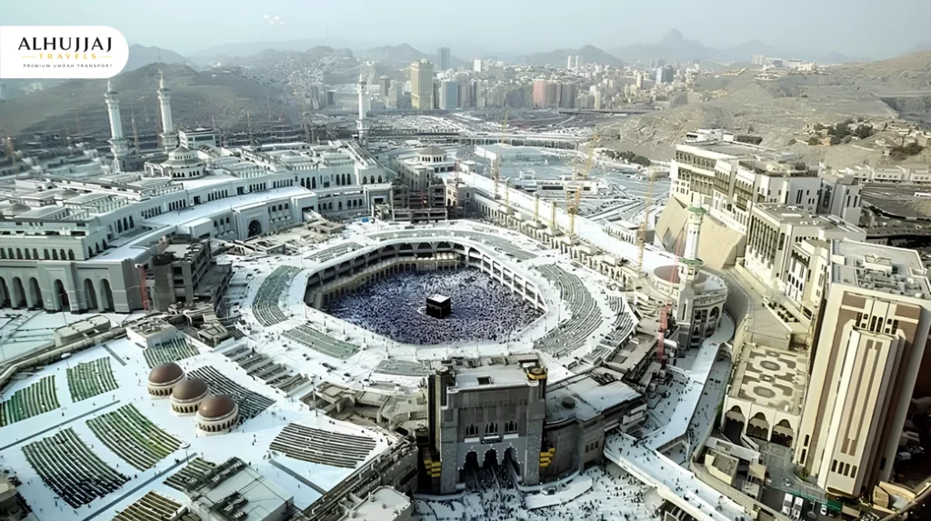 Masjid al-Haram – The Grand Mosque in Makkah with the Holy Kaaba, the holiest site in Islam